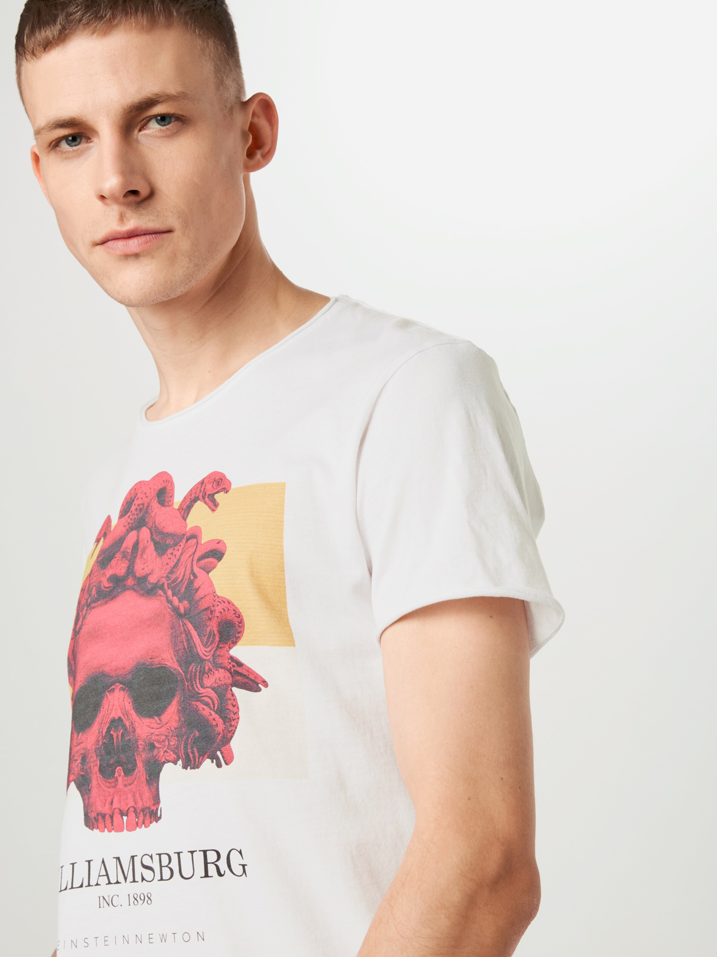 Vêtements T-Shirt Ali Gator EINSTEIN & NEWTON en Blanc 