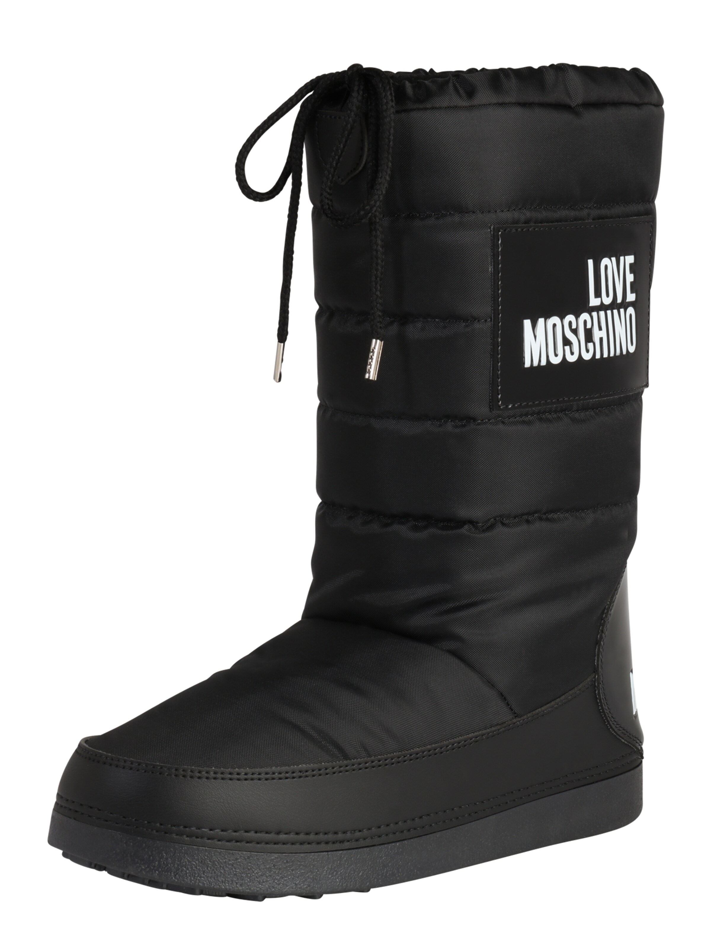 Love Moschino - Snowboots 'SKI HEART' in de kleur Zwart
