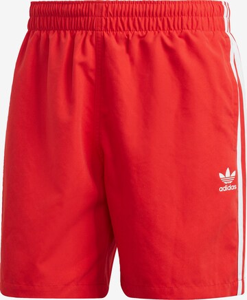 ADIDAS ORIGINALS Regular Zwemshorts in Rood