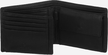 TOM TAILOR Wallet 'Jerrie' in Black