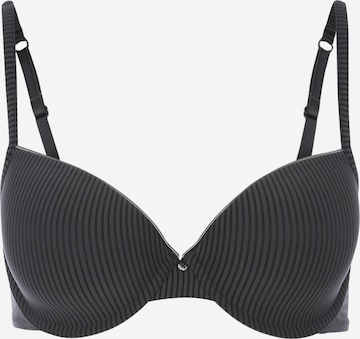 ESPRIT T-shirt Bra 'Melton' in Grey: front