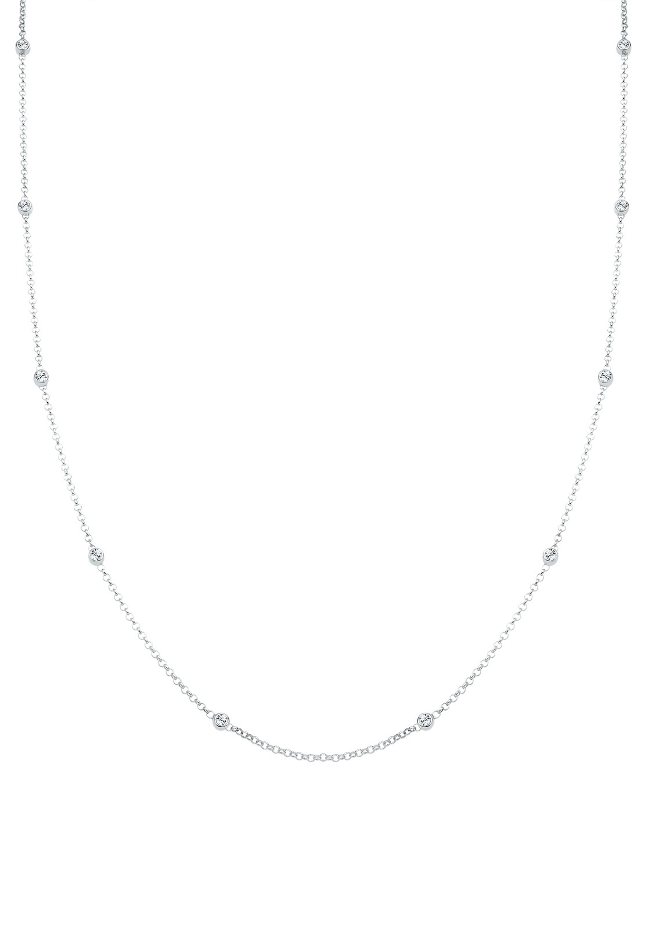 ELLI Ketju 'Kristall' värissä hopea