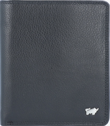 Braun Büffel Wallet 'Golf 2.0' in Black: front