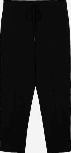 MANGO Pantalon 'Semiflu' en noir, Vue avec produit