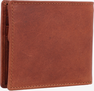 Esquire Wallet 'Dallas' in Orange