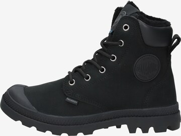 Palladium Boots med snörning i svart