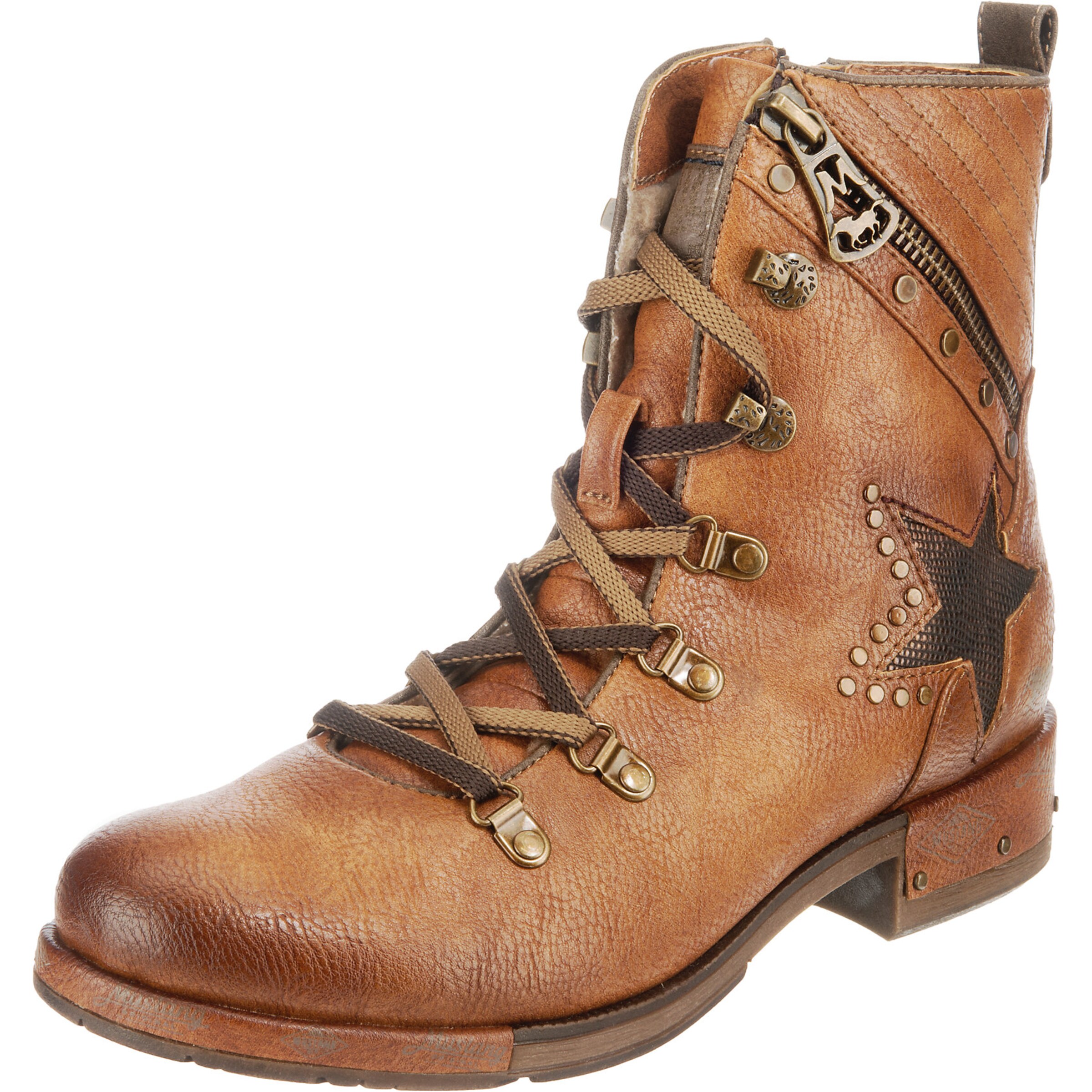 MUSTANG - Snowboots in de kleur Cognac