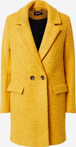 Manteau mi-saison 'Wally' ONLY en jaune : devant