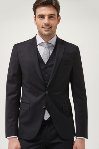 JOOP! Slim fit Business-colbert 'Herby' in Zwart: voorkant