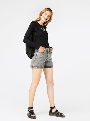 Pepe Jeans Футболка 'NEW VIRGINIA L/S' в Черный