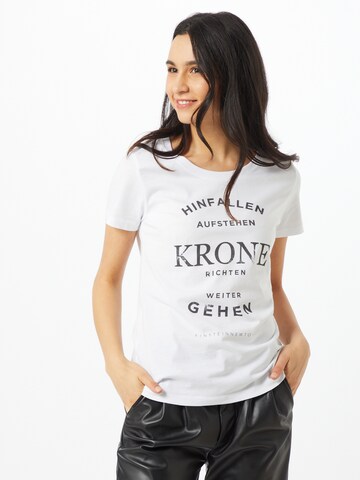 T-shirt EINSTEIN & NEWTON en blanc : devant