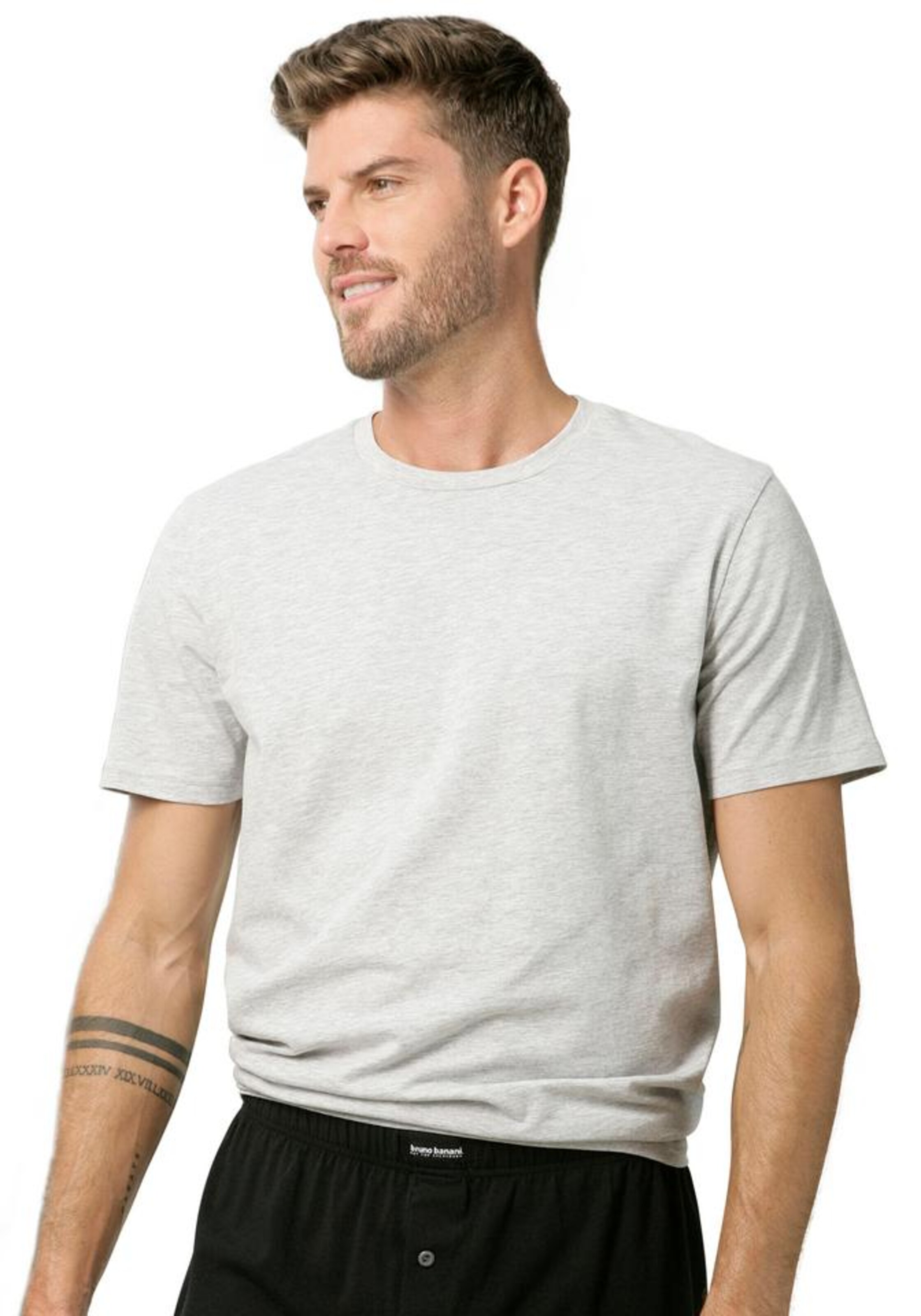 Bruno Banani Shirt in Grey
