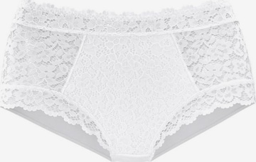 LASCANA Boyshorts in White: front