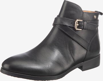 PIKOLINOS Ankle Boots in Black: front