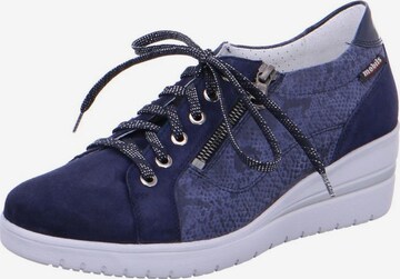 MEPHISTO Lace-Up Shoes in Blue: front