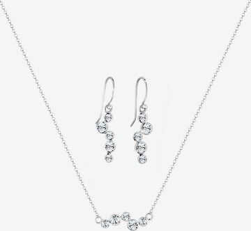 ELLI Jewelry Set in Silver: front