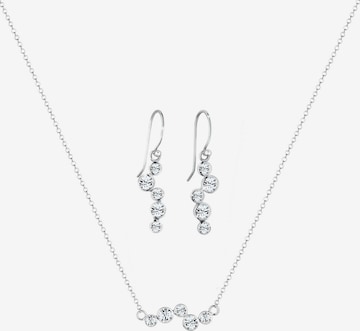 ELLI Jewelry Set in Silver: front