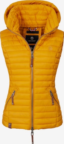 NAVAHOO Vest 'Shadaa' in Yellow: front