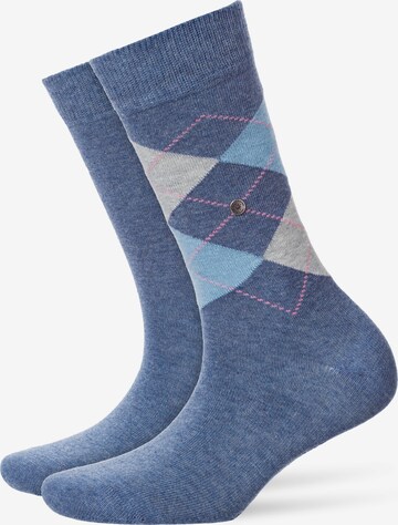 Chaussettes BURLINGTON en bleu : devant