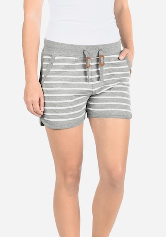 Blend She Regular Pants 'Kira' in Grey: front