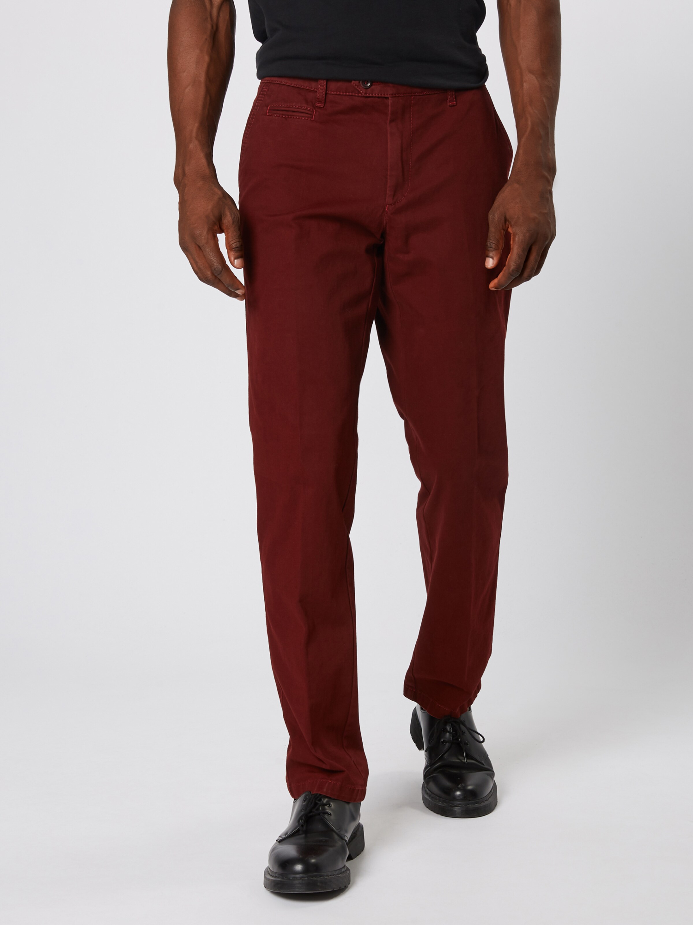 BRAX Hose 'Everest' in weinrot: Frontalansicht