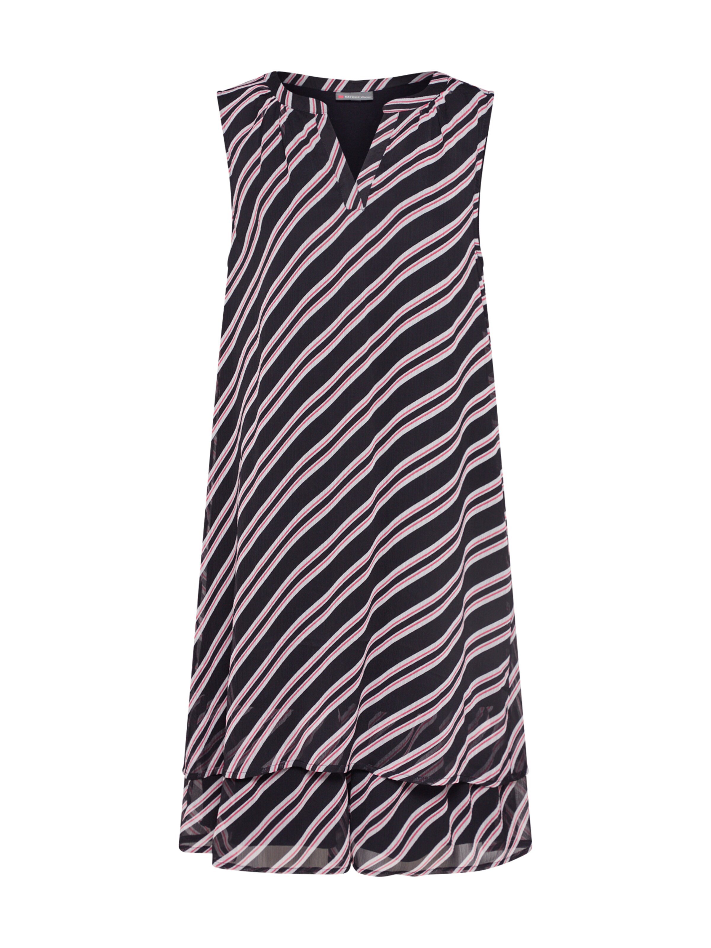 STREET ONE - Zomerjurk in de kleur Lichtrood