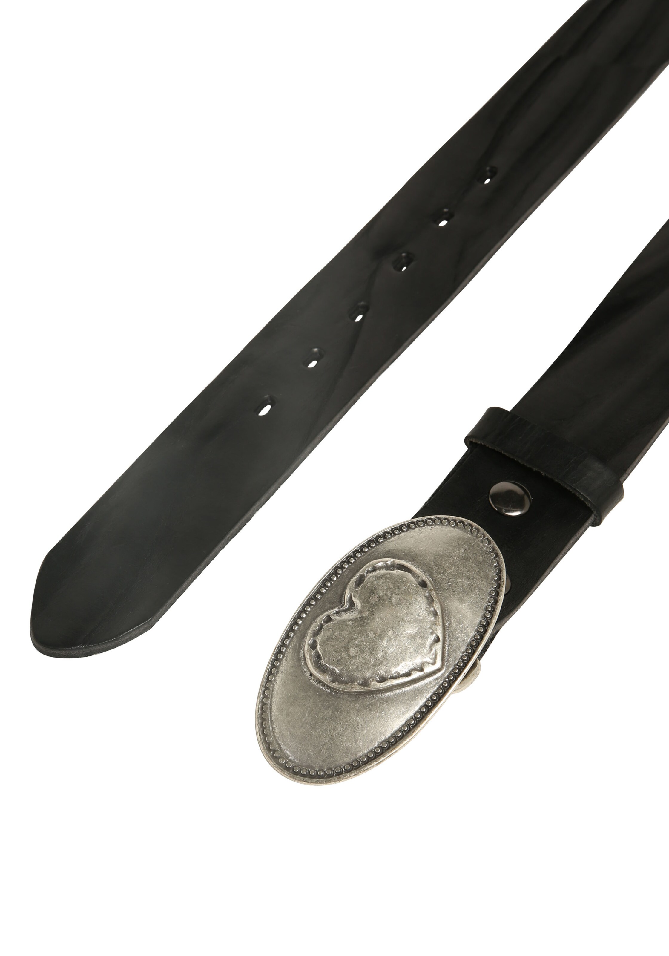 RETTUNGSRING by showroom 019° Ledergürtel in Schwarz