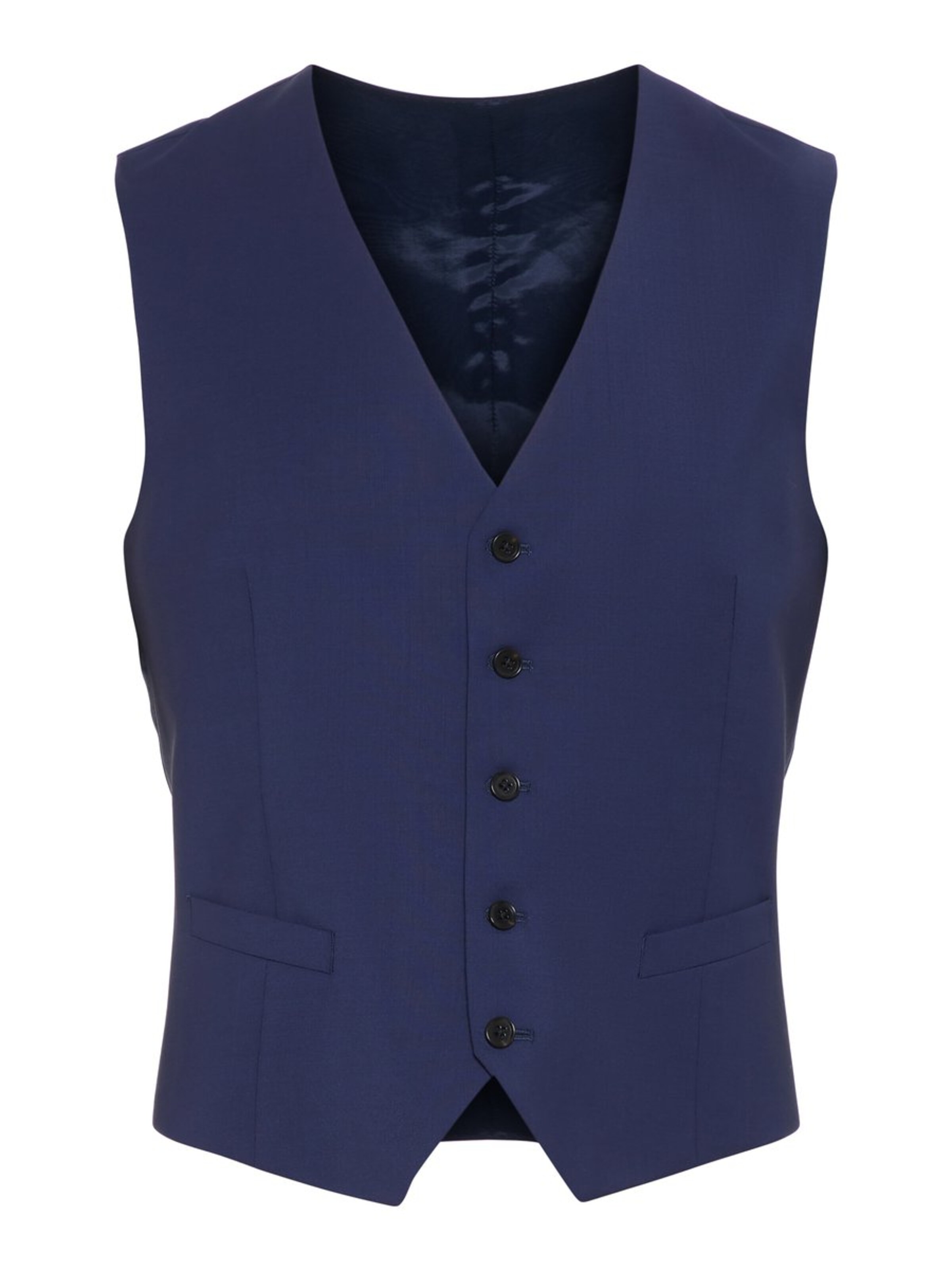J.Lindeberg - Gilet 'Justin Comfort Wool' in de kleur Navy