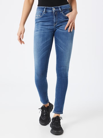 REPLAY Skinny Jeans 'New Luz' i blå: forside