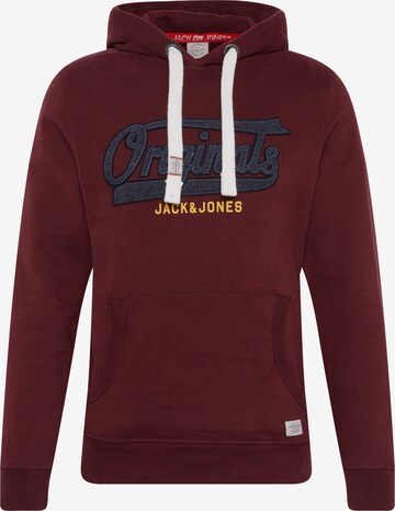 JACK & JONES Sweatshirt in Rood: voorkant