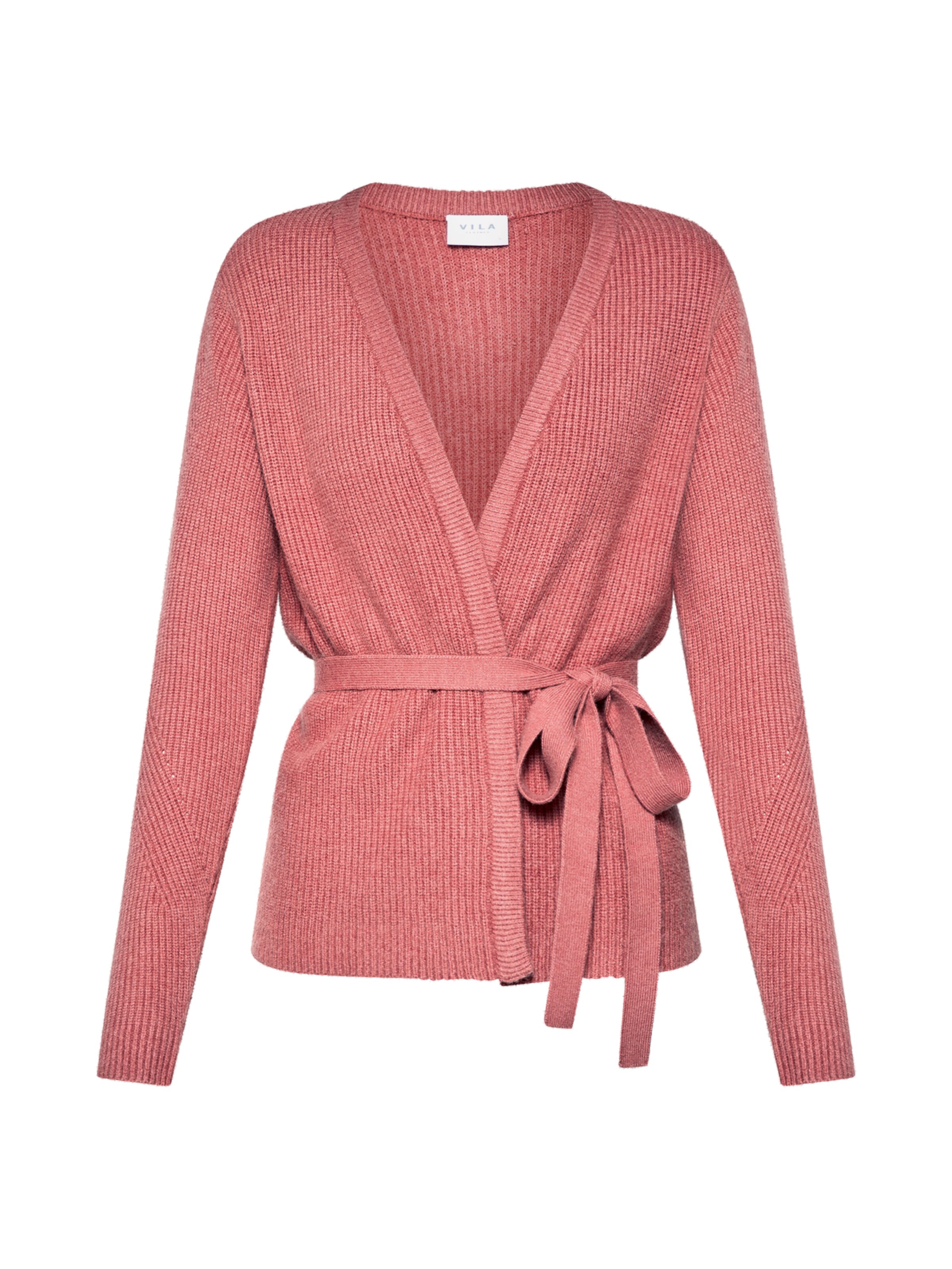 VILA - Gebreid vest in de kleur Rosa