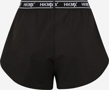 Regular Pantaloni sport de la HKMX pe negru