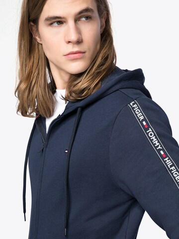 TOMMY HILFIGER - Sudadera con cremallera en azul