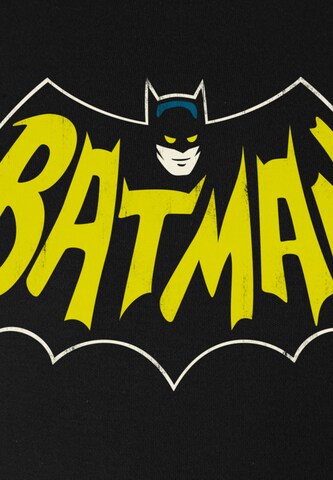 LOGOSHIRT T-Shirt 'Batman - Fledermaus' in Schwarz