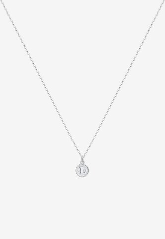 ELLI Necklace 'Buchstabe - L' in Silver