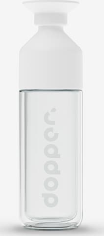 Dopper Glasflasche 'Insulated 450ml' in Weiß: predná strana