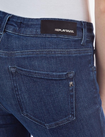 REPLAY Skinny Jeans 'Faaby' in Blauw