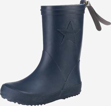 BISGAARD Rubber Boots in Blue: front