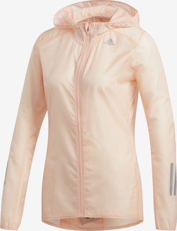 Veste de sport 'Response' ADIDAS SPORTSWEAR en rose : devant