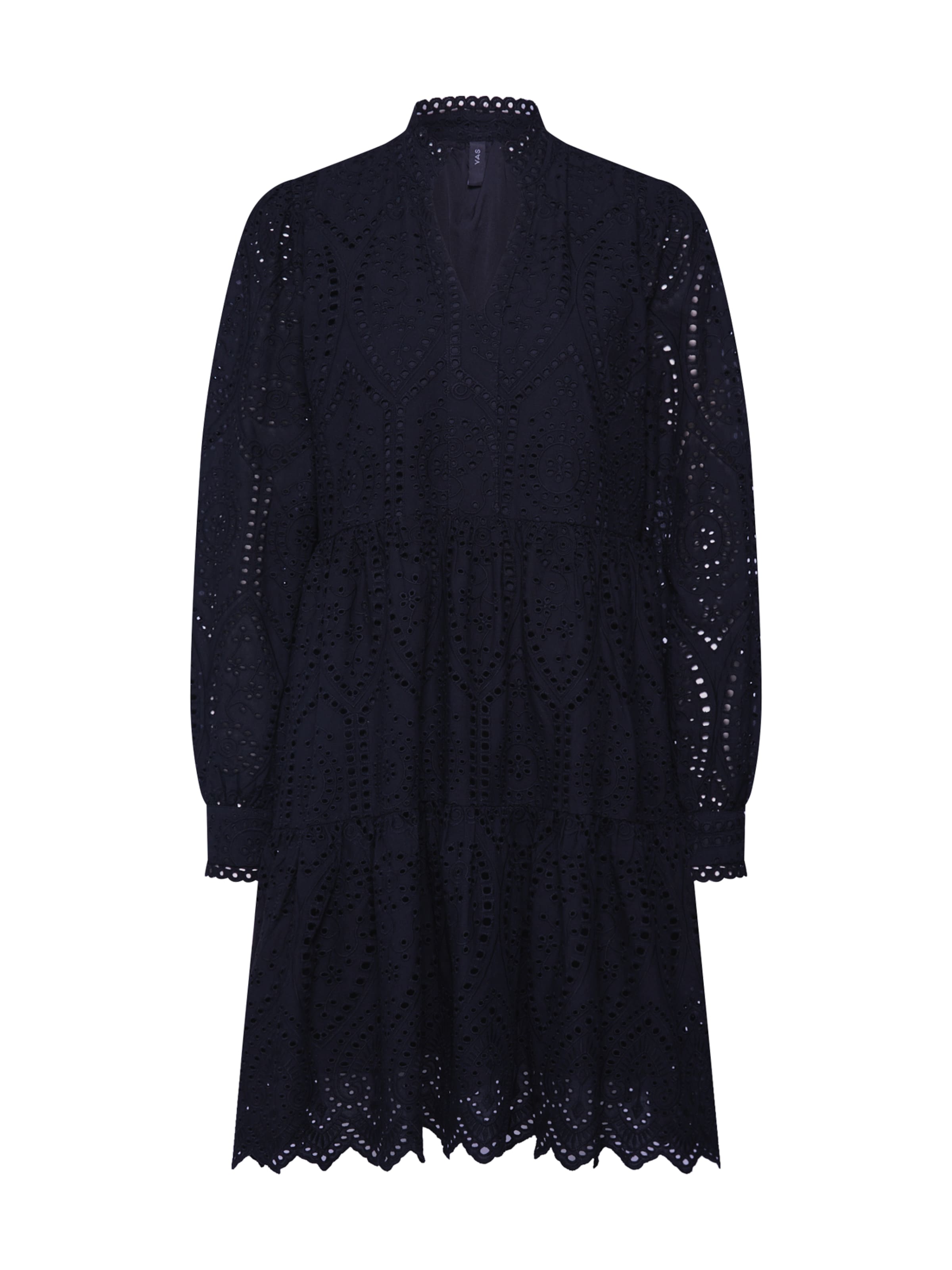 YAS Jurk in Zwart: voorkant