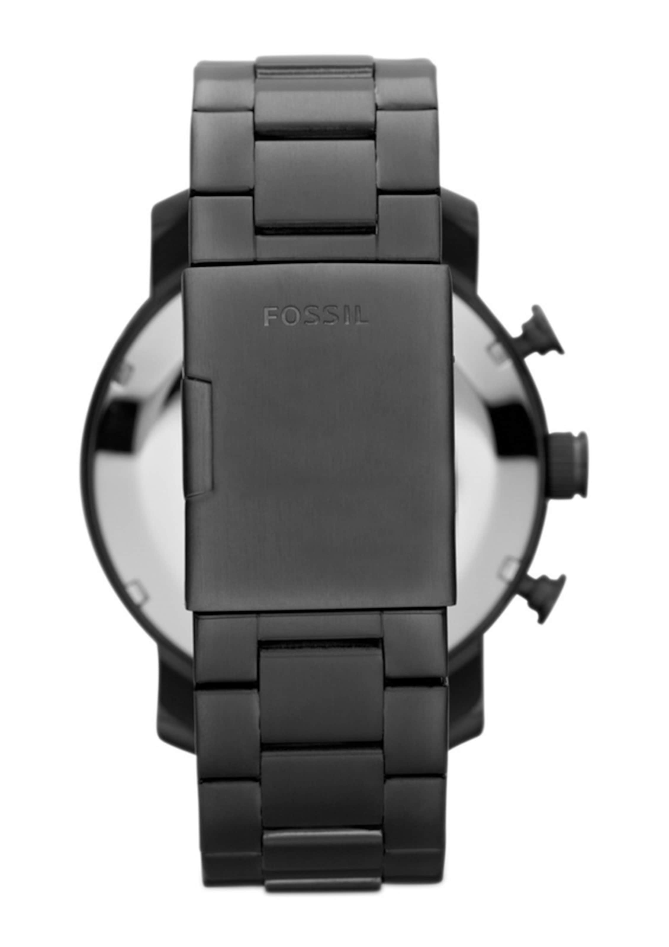 FOSSIL Analogt ur 'NATE' i grå