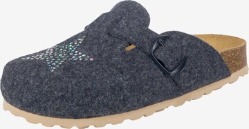 LICO Slippers in Blue: front