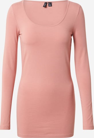 VERO MODA Shirt 'Maxi My' in Pink: front