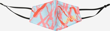 Foulard 'LOVE' DELICATELOVE en bleu : devant