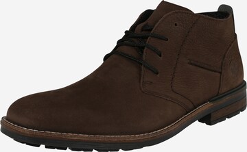 Bottines à lacets 'Montana' Rieker en marron : devant