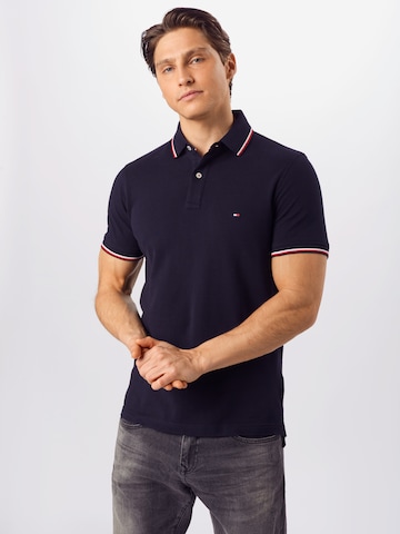 TOMMY HILFIGER - Camiseta en azul: frente