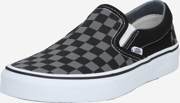 VANS - Sapatilhas slip-on 'Classic' em preto: frente