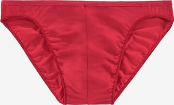 Slip 'Plume' di HOM in rosso: frontale