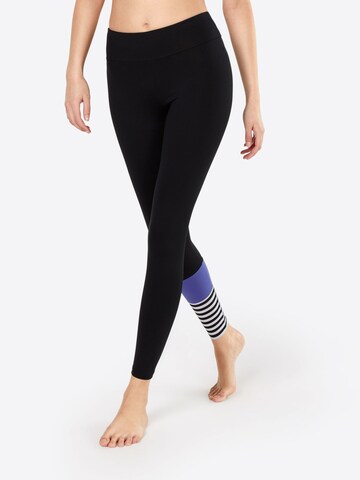 Skinny Pantalon de sport 'Surf Style' Hey Honey en noir