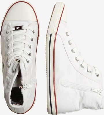 MUSTANG High-Top Sneakers in White